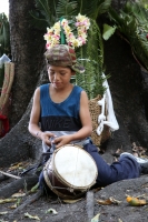 20210430. Suchiapa. La Hoja de la Espadaña es traída en hombros durante días para ser utilizada de manera ritual en las festividades de esta comunidad de la depresión central de Chiapas