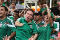 Domingo 29 de junio del 2014. Tuxtla Gutiérrez. A pesar de la derrota, sufriendo y disfrutando. (Secuencia de Manuel Velazco, gobernador de Chiapas durante la transmisión del partido entre México Y Holanda).