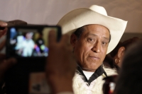 Miércoles 19 de noviembre del 2014. San Cristóbal de las Casas. Los familiares de la indígena Tsotsil Susana Hernández Gómez quien falleciera al no ser atendida cuando estaba en labores de parto en el Hospital de la Mujer reciben la disculpa pública que o