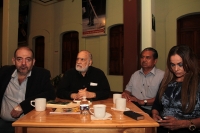 Miércoles 7 de febrero del 2018. Tuxtla Gutiérrez. Durante la presentación y lectura de la antologí­a poética Astilo coordinada por el maestro Oscar Olvia.