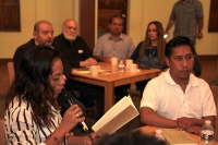 Miércoles 7 de febrero del 2018. Tuxtla Gutiérrez. Durante la presentación y lectura de la antologÃÂa poética Astilo coordinada por el maestro Oscar Olvia. Miércoles 7 de febrero del 2018. Tuxtla Gutiérrez. Durante la presentación y lectura de la antologÃÂa poética Astilo coordinada por el maestro Oscar Olvia.