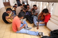 Martes 11 de septeiembre del 2012. Tuxtla Gutiérrez, Chiapas. Esta mañana se llevo a cabo la expo de clausura de los talleresartisticos de verano 2012 que organiza Extención Universitaria de la UNACH en la vieja casa donde se alberga el Museo de La Ciudad