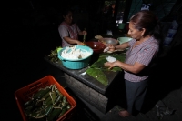 Lunes 16 de enero del 2012. La preparación de los tamales de Chiapa de Corzo. Lunes 16 de enero del 2012. La preparación de los tamales de Chiapa de Corzo.
