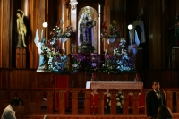 CARLOS ARMANDO, TENOR DE TABASCO INTERPRE3TA UNCONCIERTO BARROCO EN LA IGLESIA DEL CARMEN EN SAN CRISTOBAL DE LAS CASAS.