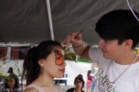 Domingo 5 de mayo del 2016. Tuxtla Gutiérrez. Artistas y ecologistas se reúnen durante el segundo Terra Fest realizado esta mañana en el Parque de la Juventud.