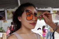 Domingo 5 de mayo del 2016. Tuxtla Gutiérrez. Artistas y ecologistas se reúnen durante el segundo Terra Fest realizado esta mañana en el Parque de la Juventud.