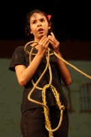 Viernes 2 de septiembre del 2016. Tuxtla Gutiérrez. Aspectos de las obras presentadas esta noche en El Encuentro Estatal de Teatro 2016 las cuales se presentan este fin de semana en el Teatro de la Ciudad Emilio Rabasa de la capital de Chiapas