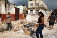 Sábado 9 de septiembre del 2017. Tuxtla Gutiérrez. Las huellas del fuerte temblor se observan en algunos de los edificios públicos y casas de los pueblos chiapanecos.