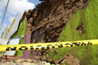 Sábado 9 de septiembre del 2017. Tuxtla Gutiérrez. Las huellas del fuerte temblor se observan en algunos de los edificios públicos y casas de los pueblos chiapanecos.