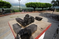 Sábado 9 de septiembre del 2017. Tuxtla Gutiérrez. Las huellas del fuerte temblor se observan en algunos de los edificios públicos y casas de los pueblos chiapanecos.