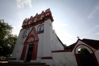 Sábado 9 de septiembre del 2017. Tuxtla Gutiérrez. Las huellas del fuerte temblor se observan en algunos de los edificios públicos y casas de los pueblos chiapanecos.
