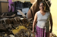 Sábado 9 de septiembre del 2017. Tuxtla Gutiérrez. Las huellas del fuerte temblor se observan en algunos de los edificios públicos y casas de los pueblos chiapanecos.
