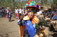 Ocosocuautla de Espinosa. Marzo del 2014. El centro arqueologicol Zoque conocido como Cerro Ombligo o Cuchunotoc es el lugar de encuentro de los pueblos de esta cultura donde realizan las danzas representativas del Cohuina del Tigre, el Tigre y el Monito 