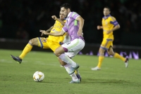 Sábado 28 de noviembre del 2015. Tuxtla Gutiérrez. Aspectos del partido de vuelta entre jaguares de Chiapas y la UANL.