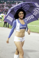 Sábado 28 de noviembre del 2015. Tuxtla Gutiérrez. Aspectos del partido de vuelta entre jaguares de Chiapas y la UANL.