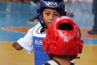 Sábado 18 de noviembre del 2017. Tuxtla Gutiérrez. Aspectos del Torneo Estatal de Tae Kwon Do Justicia Para Todos que se lleva a cabo esta mañana en las instalaciones de la Arena Metropolitana Jorge Cuesy