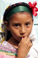 Viernes 3 de junio del 2016. Tuxtla Gutiérrez. La danza de las Espuelas. La danza de la Octava de Corpus o de las Espuelas o tonguy etzé reúne a las familias de la comunidad indígena Zoque de la depresión central de Chiapas quienes preservan la vestimenta