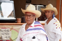Viernes 3 de junio del 2016. Tuxtla Gutiérrez. La danza de las Espuelas. La danza de la Octava de Corpus o de las Espuelas o tonguy etzé reúne a las familias de la comunidad indígena Zoque de la depresión central de Chiapas quienes preservan la vestimenta