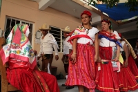 Viernes 3 de junio del 2016. Tuxtla Gutiérrez. La danza de las Espuelas. La danza de la Octava de Corpus o de las Espuelas o tonguy etzé reúne a las familias de la comunidad indígena Zoque de la depresión central de Chiapas quienes preservan la vestimenta