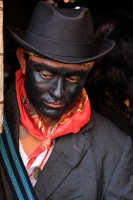 Jueves 3 de mayo del 2018. Tuxtla Gutiérrez. La representación del trato de la venta de un novillo en la época de la colonia se lleva a cabo en la ritualidad de las festividades de la Santa Cruz incluida en el calendario de celebraciones costumbristas 