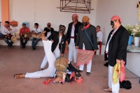 Jueves 3 de mayo del 2018. Tuxtla Gutiérrez. La representación del trato de la venta de un novillo en la época de la colonia se lleva a cabo en la ritualidad de las festividades de la Santa Cruz incluida en el calendario de celebraciones costumbristas Jueves 3 de mayo del 2018. Tuxtla Gutiérrez. La representación del trato de la venta de un novillo en la época de la colonia se lleva a cabo en la ritualidad de las festividades de la Santa Cruz incluida en el calendario de celebraciones costumbristas