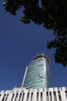 Miércoles 4 de enero. Aspectos de la Torre Chiapas, la cual se ubica en el oriente norte de la ciudad.