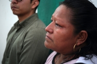 20230518. Tuxtla. el CDH Fray Bartolomé denuncia el caso de tortura de Carlos y Julia en Chiapas.