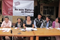 Martes 26 de junio del 2012. San Cristóbal de las Casas, Chiapas. El Centro de DD HH Fray Bartolomé de las Casas presentó su informe “De la crueldad al cinismo, tortura en Chiapas”.