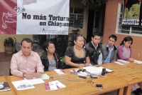 Martes 26 de junio del 2012. San Cristóbal de las Casas, Chiapas. El Centro de DD HH Fray Bartolomé de las Casas presentó su informe “De la crueldad al cinismo, tortura en Chiapas”.