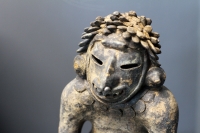 Jueves 18 de octubre del 2018. Tuxtla Gutiérrez. El arte prehispánico mesoamericano puede observarse en las diferentes salas del Museo Regional de Chiapas.