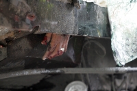 Viernes 3 de septiembre. Un aparatoso accidente vehicular involucro a un autobús de pasajeros y a un tracto camión con doble remolque esta tarde, el incidente fue provocado cuando el conductor del tracto camión perdió el control al intentar librar un bach