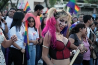 Viernes 28 de junio del 2019. Tuxtla Gutiérrez. Con las banderas de la diversidad, esta tarde se realiza en la ciudad la Marcha del Orgullo LGBTTTi