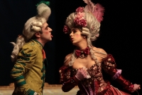 Noviembre del 2019. Tuxtla Gutiérrez. La obra Preciosas Ridículas se presenta durante las jornadas de aniversario del Teatro de la Ciudad