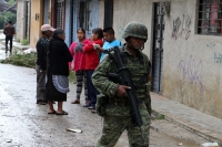 Viernes 23 de julio del 2015. San Cristóbal de las Casas. Varios comercios, casas y servicios públicos sufrieron afectaciones esta tarde al producirse una tromba en el norte de esta ciudad ubicada en la Zona Altos del estado de Chiapas.