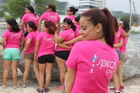 Domingo 14 de junio del 2015. Tuxtla Gutiérrez. Con Alejandra Pole Oropezay su grupo en el Día Nacional del Pole Urbano