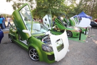 Aspecto del encuentro de Tuning Car 2011 que se llevo este fin de semana en la ciduad de Tuxtla Gutiérrez.