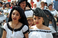 Miércoles 16 de enero del 2019. Chiapa de Corzo. Durante la Ofrenda de las Tuxtlequitas este medio día en la Fiesta Grande