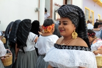 Miércoles 16 de enero del 2019. Chiapa de Corzo. Durante la Ofrenda de las Tuxtlequitas este medio día en la Fiesta Grande