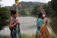 Sábado 7 de septiembre del 2019. San Fernando. Los ritos costumbristas que se realizan en la zona boscosa del Tzimbac durante los preparativos de los festejos de la Virgen del Rosario en la comunidad que los pobladores llamaron Cabeza de Agua o Tzonoapan Sábado 7 de septiembre del 2019. San Fernando. Los ritos costumbristas que se realizan en la zona boscosa del Tzimbac durante los preparativos de los festejos de la Virgen del Rosario en la comunidad que los pobladores llamaron Cabeza de Agua o Tzonoapan