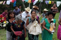 Sábado 7 de septiembre del 2019. San Fernando. Los ritos costumbristas que se realizan en la zona boscosa del Tzimbac durante los preparativos de los festejos de la Virgen del Rosario en la comunidad que los pobladores llamaron Cabeza de Agua o Tzonoapan