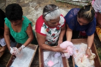 Sábado 7 de septiembre del 2019. San Fernando. Los ritos costumbristas que se realizan en la zona boscosa del Tzimbac durante los preparativos de los festejos de la Virgen del Rosario en la comunidad que los pobladores llamaron Cabeza de Agua o Tzonoapan Sábado 7 de septiembre del 2019. San Fernando. Los ritos costumbristas que se realizan en la zona boscosa del Tzimbac durante los preparativos de los festejos de la Virgen del Rosario en la comunidad que los pobladores llamaron Cabeza de Agua o Tzonoapan