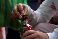 Sábado 7 de septiembre del 2019. San Fernando. Los ritos costumbristas que se realizan en la zona boscosa del Tzimbac durante los preparativos de los festejos de la Virgen del Rosario en la comunidad que los pobladores llamaron Cabeza de Agua o Tzonoapan