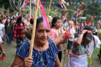 Sábado 7 de septiembre del 2019. San Fernando. Los ritos costumbristas que se realizan en la zona boscosa del Tzimbac durante los preparativos de los festejos de la Virgen del Rosario en la comunidad que los pobladores llamaron Cabeza de Agua o Tzonoapan