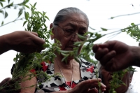Sábado 7 de septiembre del 2019. San Fernando. Los ritos costumbristas que se realizan en la zona boscosa del Tzimbac durante los preparativos de los festejos de la Virgen del Rosario en la comunidad que los pobladores llamaron Cabeza de Agua o Tzonoapan
