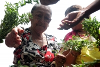 Sábado 7 de septiembre del 2019. San Fernando. Los ritos costumbristas que se realizan en la zona boscosa del Tzimbac durante los preparativos de los festejos de la Virgen del Rosario en la comunidad que los pobladores llamaron Cabeza de Agua o Tzonoapan
