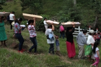 Sábado 7 de septiembre del 2019. San Fernando. Los ritos costumbristas que se realizan en la zona boscosa del Tzimbac durante los preparativos de los festejos de la Virgen del Rosario en la comunidad que los pobladores llamaron Cabeza de Agua o Tzonoapan