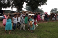 Sábado 7 de septiembre del 2019. San Fernando. Los ritos costumbristas que se realizan en la zona boscosa del Tzimbac durante los preparativos de los festejos de la Virgen del Rosario en la comunidad que los pobladores llamaron Cabeza de Agua o Tzonoapan