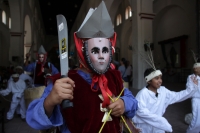 20230405. Chiapa de Corzo. La danza de Ã‘umbaÃ±uli en honor a San Vicente Ferrer.