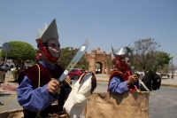 20230405. Chiapa de Corzo. La danza de Ã‘umbaÃ±uli en honor a San Vicente Ferrer.