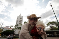 Viernes 8 de diciembre del 2017. Tuxtla Gutiérrez. Los diferentes grupos tradicionales acompañan las peregrinaciones que llegan a la iglesia de Guadalupe en la ciudad.